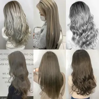 ロング カラー 美容室 HAKUAのヘアスタイル