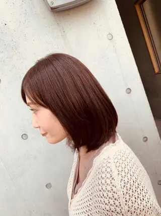 ミディアム 通い続けられるサロン ママ美容師　明日香のヘアスタイル