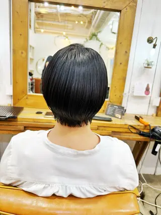 ショート 👑銀座ショート/ 絶壁補正/金子涼👑のヘアスタイル
