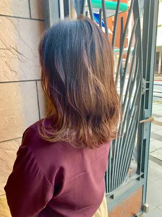 ミディアム SHIAN 八王子👼鬼塚さやかのヘアスタイル
