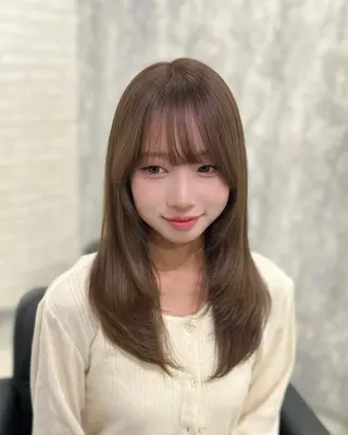 ミディアム CHIHIRO🌠 艶髪/レイヤーのヘアスタイル