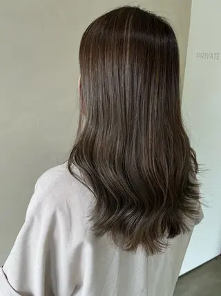 セミロング カラー RoooHAIR/ ちあきのヘアスタイル