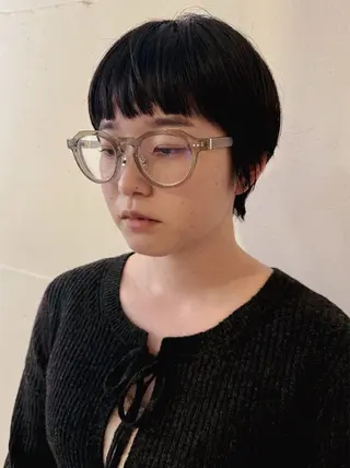 ショート riko*.+ﾟ 韓国風パーマのヘアスタイル