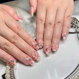 ネイル ハイビスカス ネイルサロンのネイルデザイン