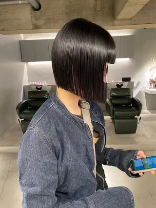 カラー 中村 衣里のヘアスタイル