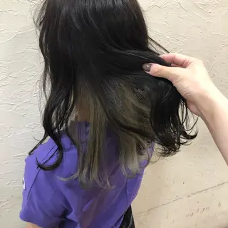 ロング カラー ENIF ヤマグチアツコのヘアスタイル