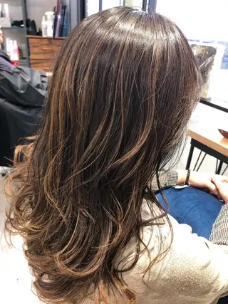 セミロング Noyヨシモト ヒロトのヘアスタイル