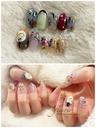 ネイル フルリール 【プライベートサロンのネイルデザイン
