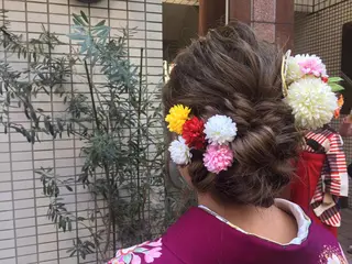 ロング ヘアアレンジ レイヤーカット✂️ 横浜No1♡下鳥翔子のヘアスタイル