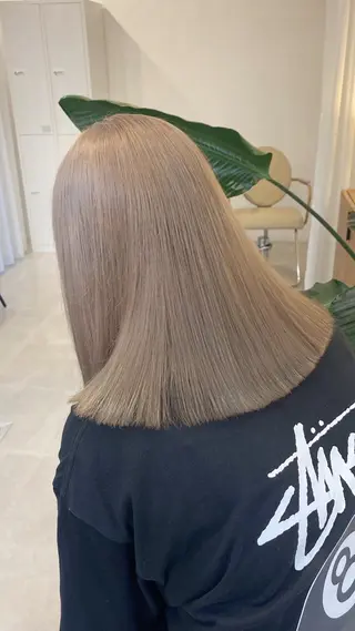 セミロング 透明感カラー／メンズ 特化kazumaのヘアスタイル