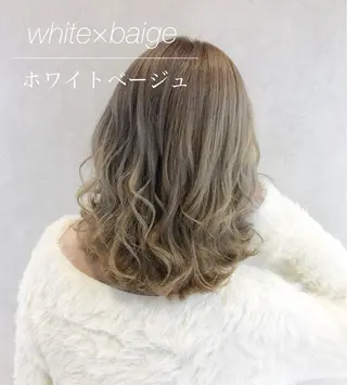 ミディアム カラー 🦋シールエクステ /韓国/リアラ🦋のヘアスタイル