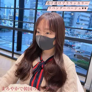 ロング カラー 和歌山韓国ヘア🌙 MOEのヘアスタイル