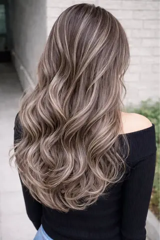 ロング 渡辺 瑠美のヘアスタイル