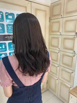 ロング ヘアアレンジ 透明感カラー 古山 結季🌙🖤のヘアスタイル