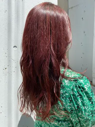 ミディアム カラー お任せヘア☘️☘️ 及川渚のヘアスタイル