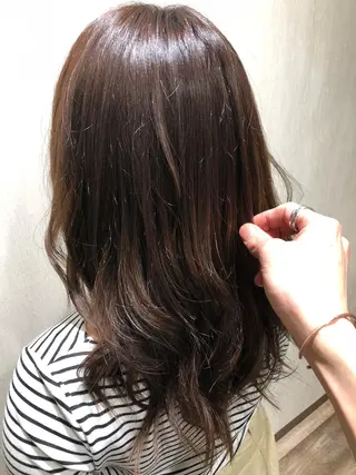 ミディアム カラー ACHE zippy /伊藤のヘアスタイル