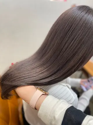 ロング カラー 【完全個室】髪質改善 暖色カラー/山崎唯奈のヘアスタイル