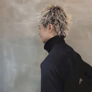 ショート パーマ/レイヤー 🐯ヒョウガ🐯のヘアスタイル