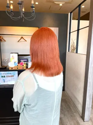 カラー 田中   麗彩也のヘアスタイル