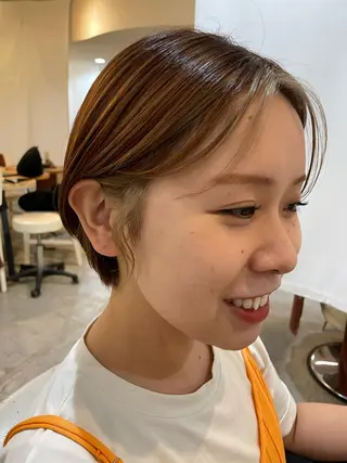 ショート カラー 宮下 祐香のヘアスタイル