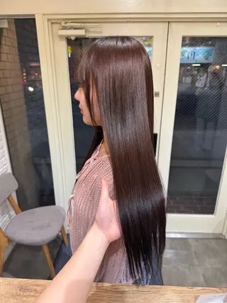 ロング カラー 阿部  ことみ /パーマモデルのヘアスタイル
