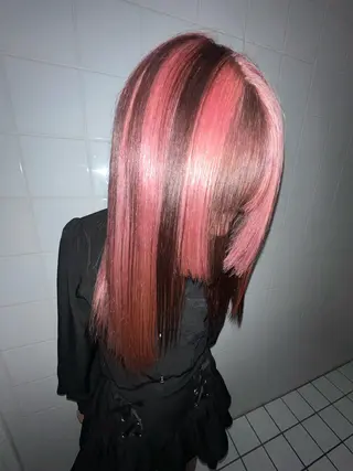 ミディアム 💥ウルフカット デザインあんな💥のヘアスタイル