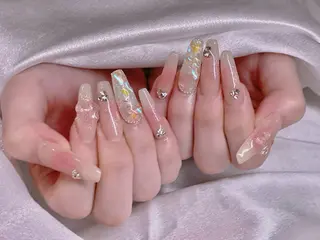 ネイル 長さだし専門店 M2　rikaのネイルデザイン