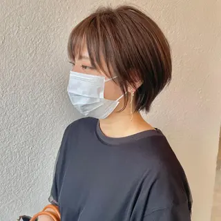 ショート カラー 髪質改善特化 谷口祐綺のヘアスタイル