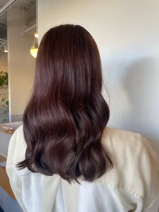 セミロング 鈴木 美由華/透明感/岡崎のヘアスタイル