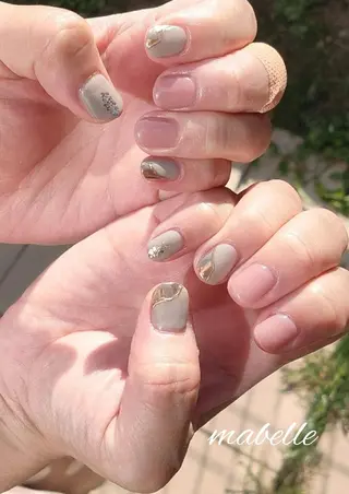 ネイル mabelle  まべるのネイルデザイン