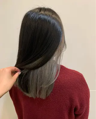 カラー ✄折橋 彩花🐶🍑のヘアスタイル