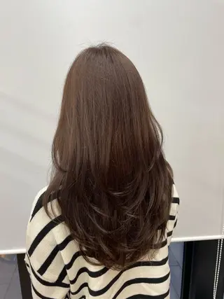 ロング 韓国ヘア/レイヤー Londエレンのヘアスタイル