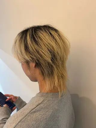 ミディアム メンズ 新横浜CLOVER 本店🍀 鈴木 陽太のヘアスタイル