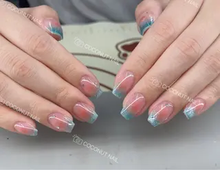 ネイル 神田 ココナッツのネイルデザイン