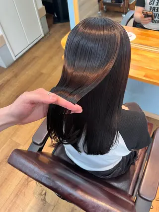 ロング カラー 🫧ハイトーン/ ブリーチ🫧白石航汰のヘアスタイル