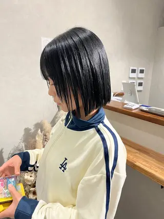 ショート Yurina 💖透明感カラー💖のヘアスタイル