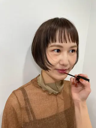 ショート 平尾駅直結/徒歩0分 イノセントヘアのヘアスタイル