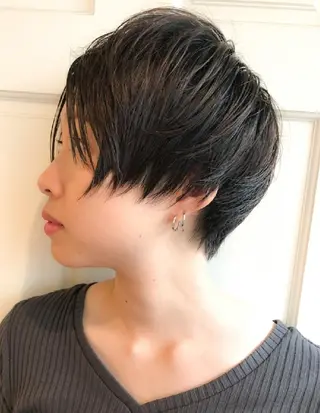 ショート ショート✨ボブ✨代表 新田見美仁のヘアスタイル