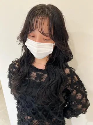 ロング 西邑 環のヘアスタイル