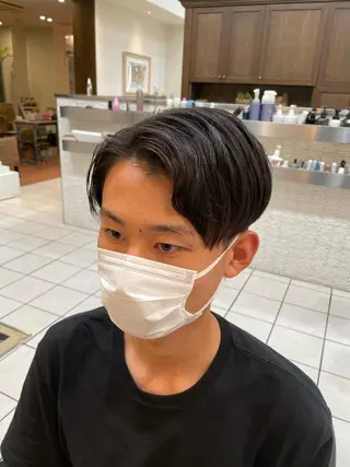 パーマ メンズ 鈴木 レナのヘアスタイル