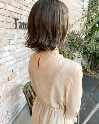 ミディアム カラー 【浜松・豊橋】 ニシモトのヘアスタイル