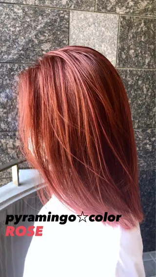 ミディアム カラーアンドケアリタ kitamuuuのヘアスタイル
