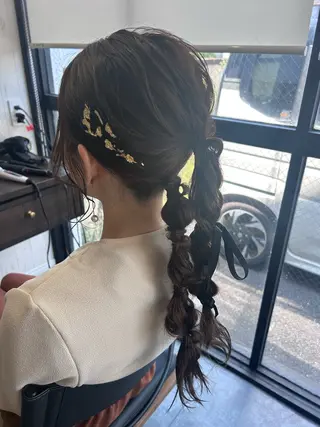 ヘアアレンジ 清水 江里香のヘアスタイル