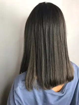 ミディアム カラー BROCANTE立川 karasawa.nのヘアスタイル