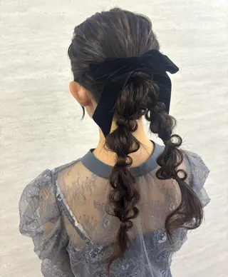 ヘアアレンジ 鈴木 芽香のマツエク・マツパデザイン