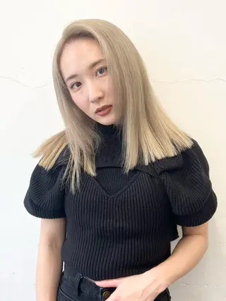 ミディアム HARU//原宿🤍 リピート率NO.1のヘアスタイル