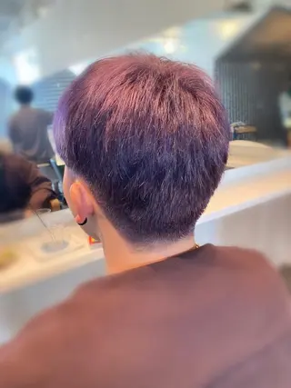 カラー 加納 彬華のヘアスタイル
