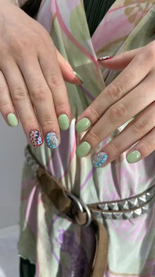 ネイル 🍓個性派ネイル🎶 /Komachi❤️のネイルデザイン