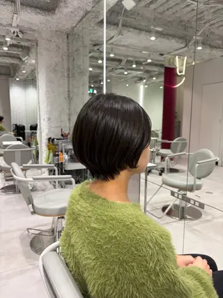 ショート レイヤー♡ 石川優奈のヘアスタイル