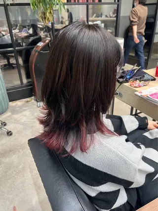 ミディアム カラー ショート/ボブカット /emiriのヘアスタイル